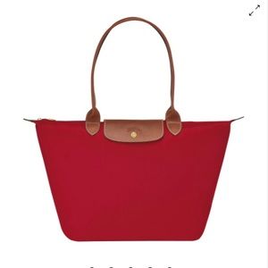 Long champ Le Pliage large tote